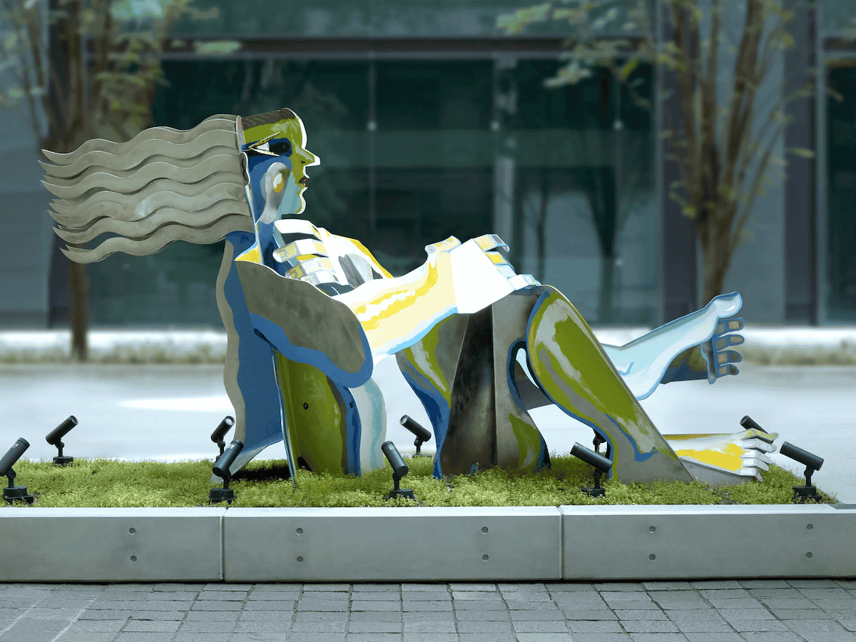 ティモ・ソリン「日光浴をする女」