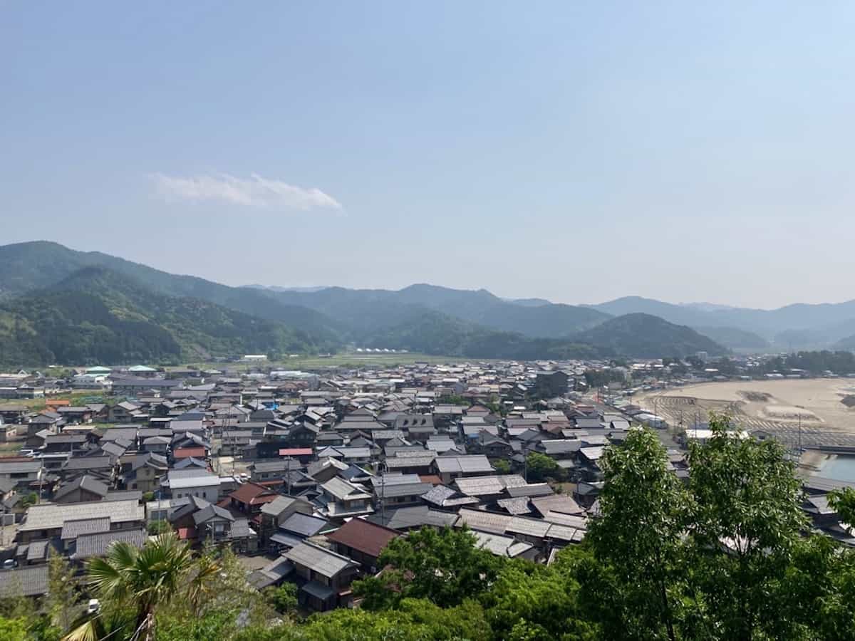 安土山公園展望台