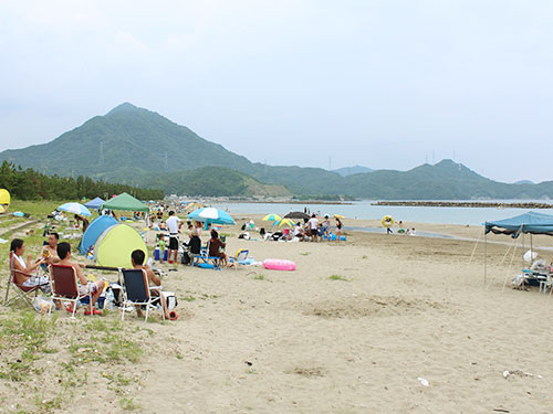 はまなすパーク海水浴場BBQ区域