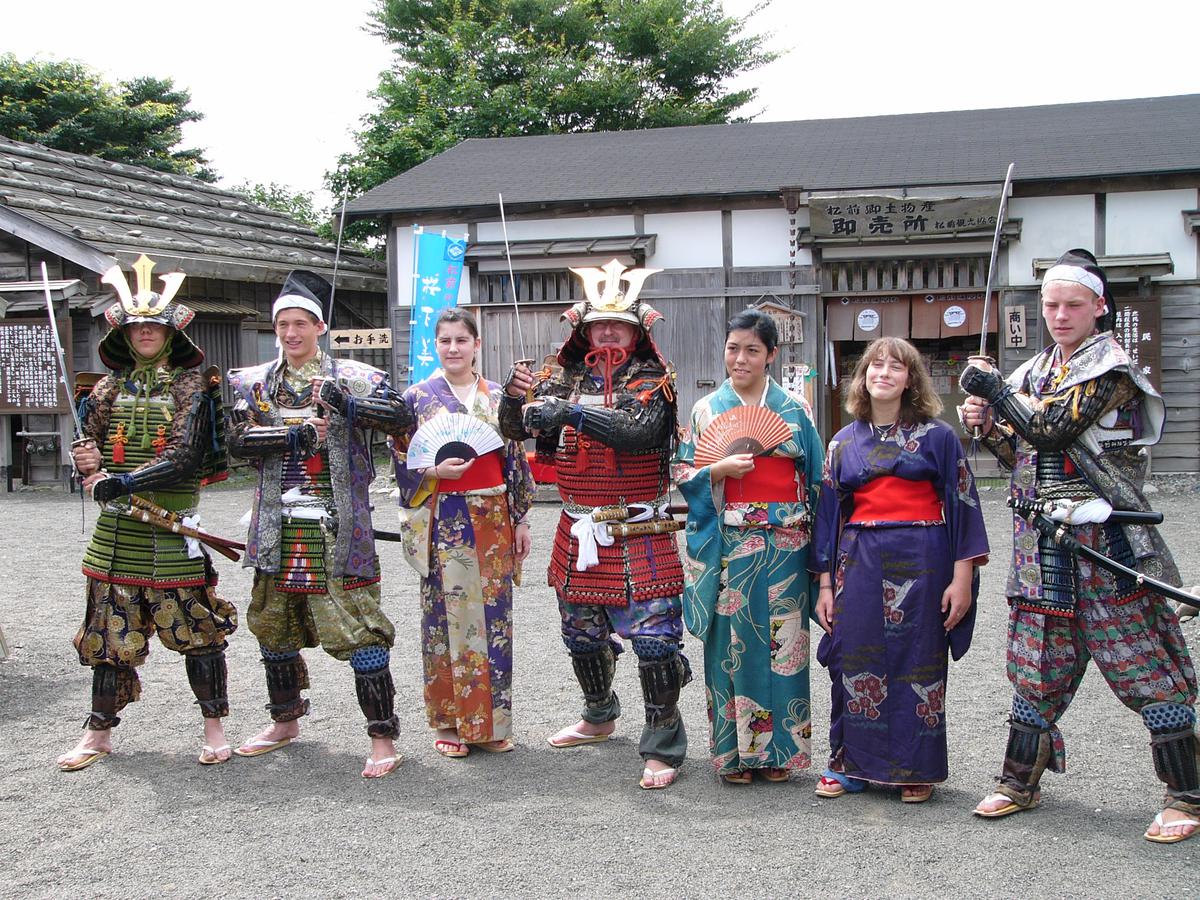 甲冑着付け体験