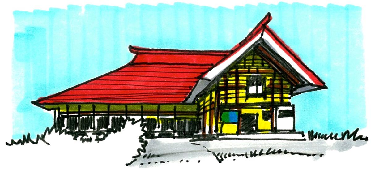 中ノ沢・中門造り