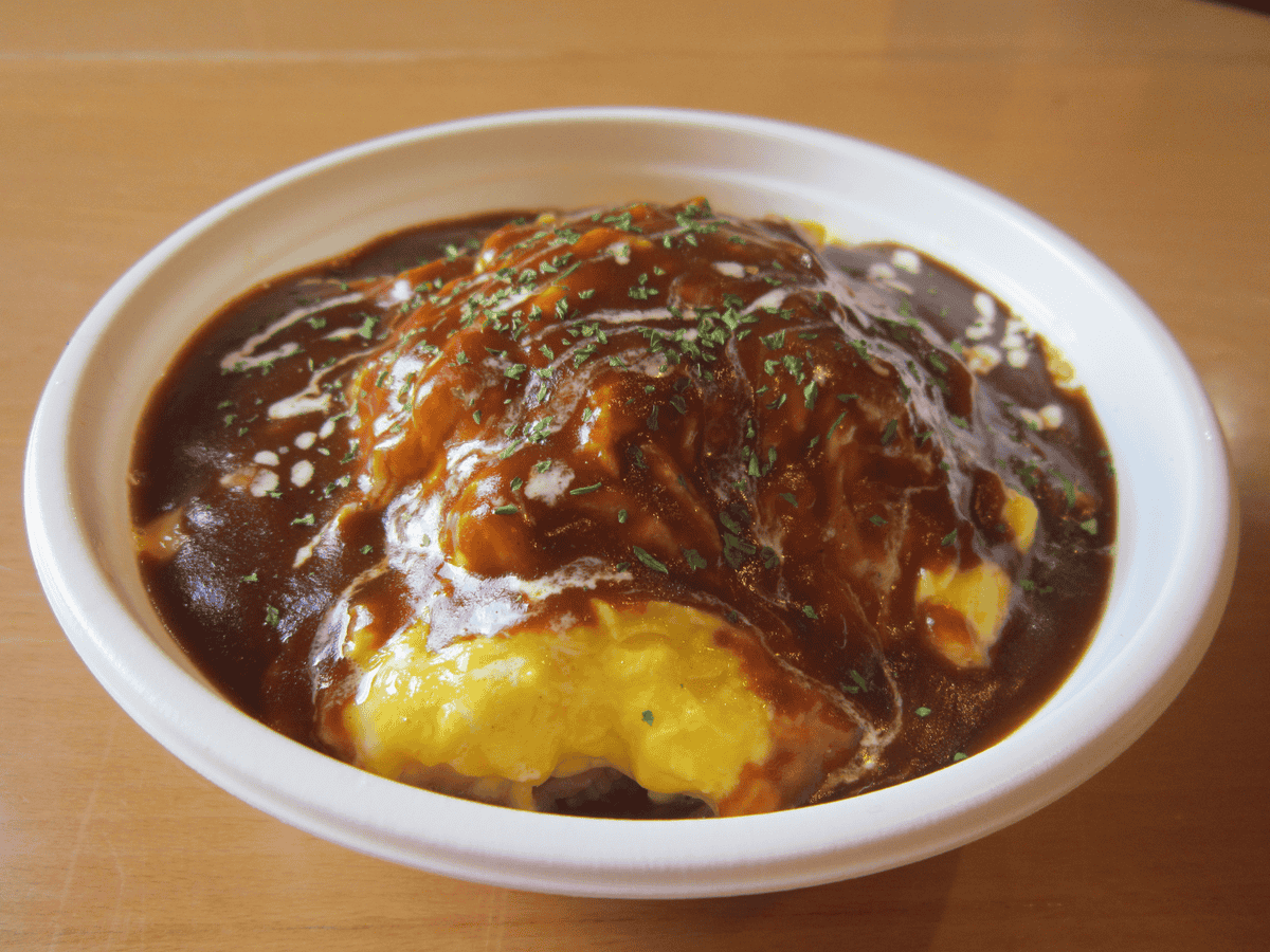 丼ぶりオムライス　(テイクアウト)