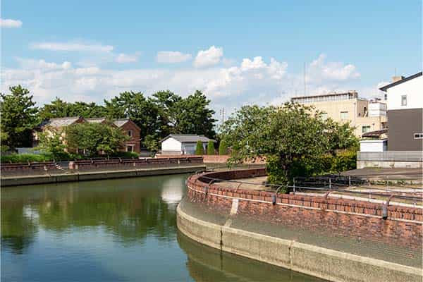 赤レンガの道「住吉遊歩道」