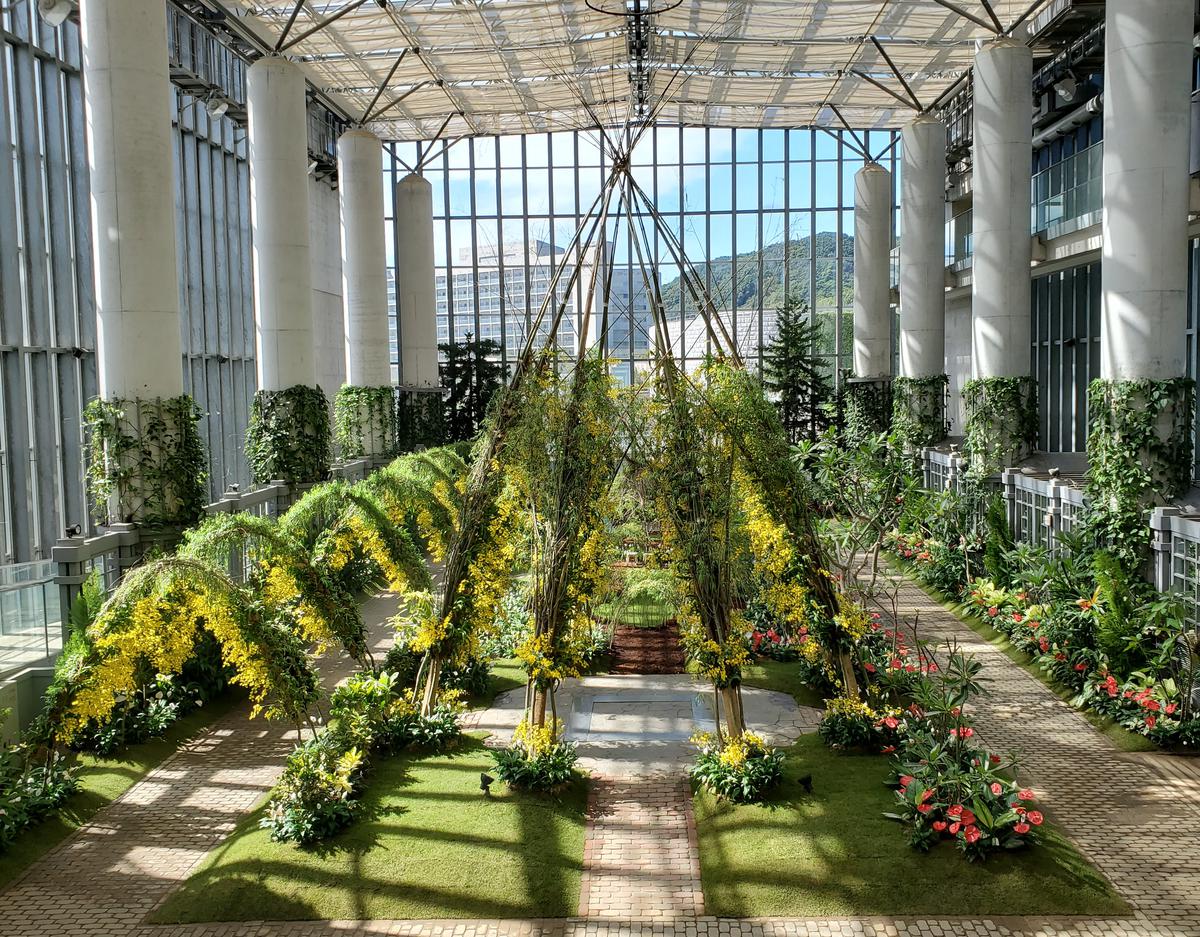 淡路夢舞台公苑温室「あわじグリーン館」