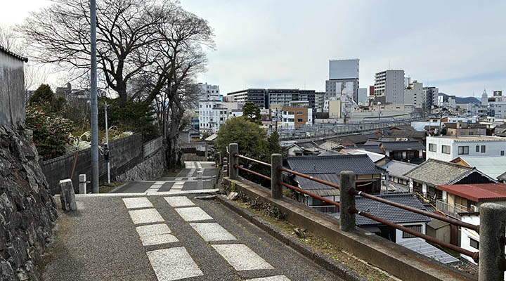 阿智神社　西参道
