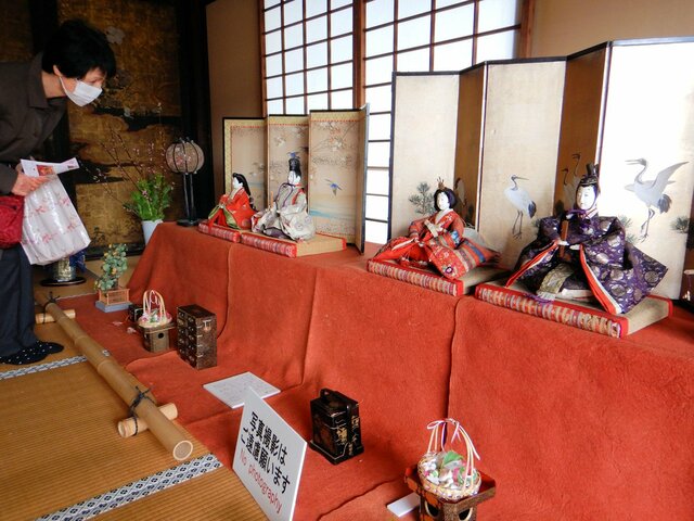 「春の人形展」宝鏡寺