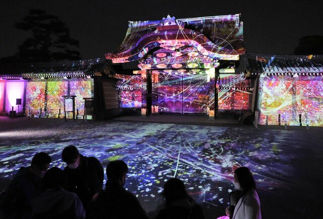 「二条城桜まつり」二条城