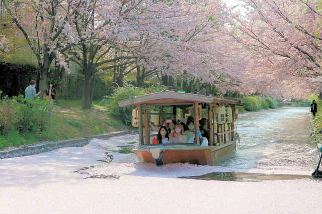 「伏見十石舟」宇治川派流