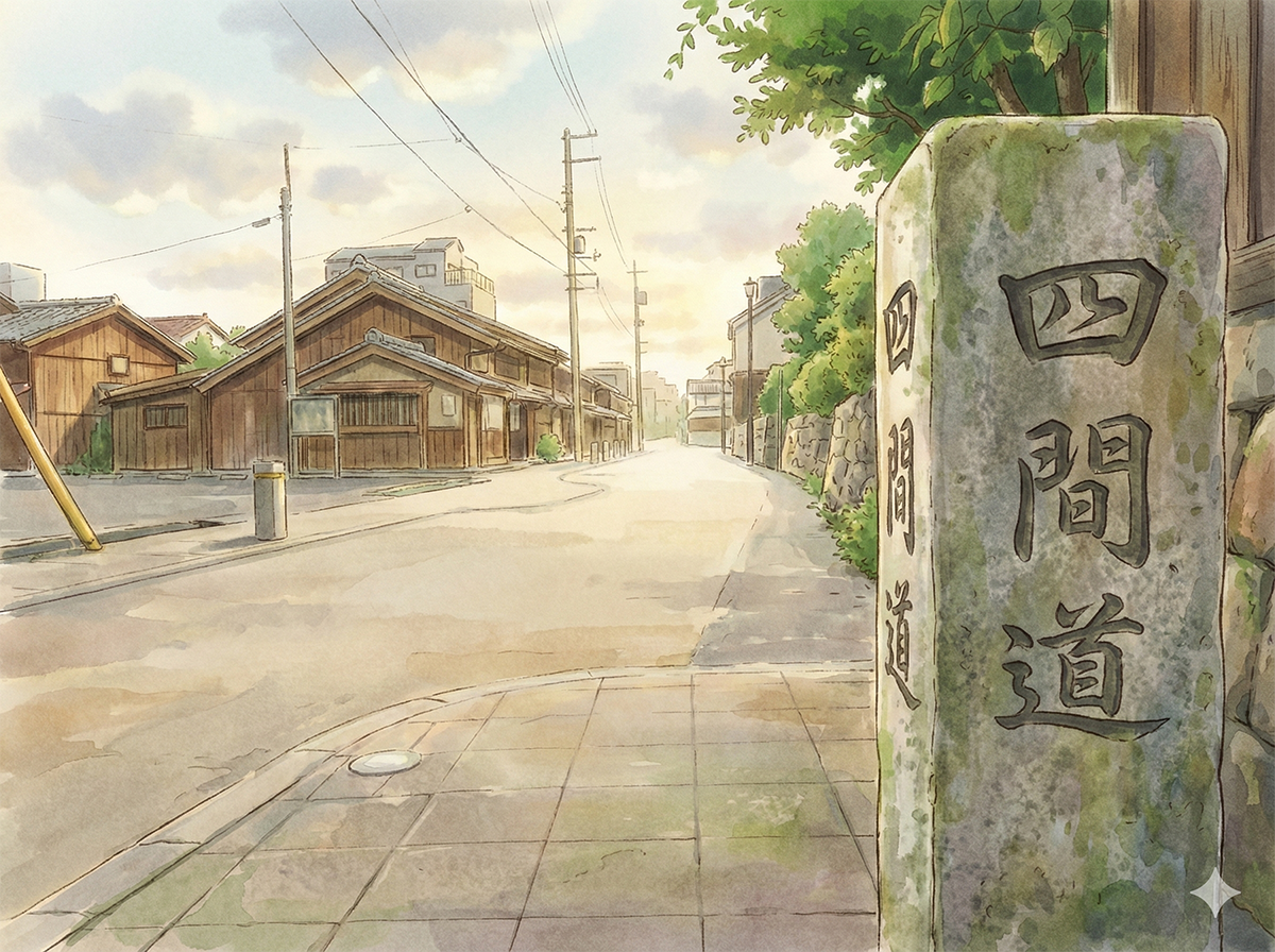 四間道 町並み保存地区