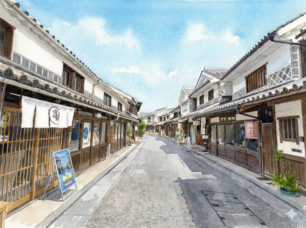 倉敷美観地区 本町通り