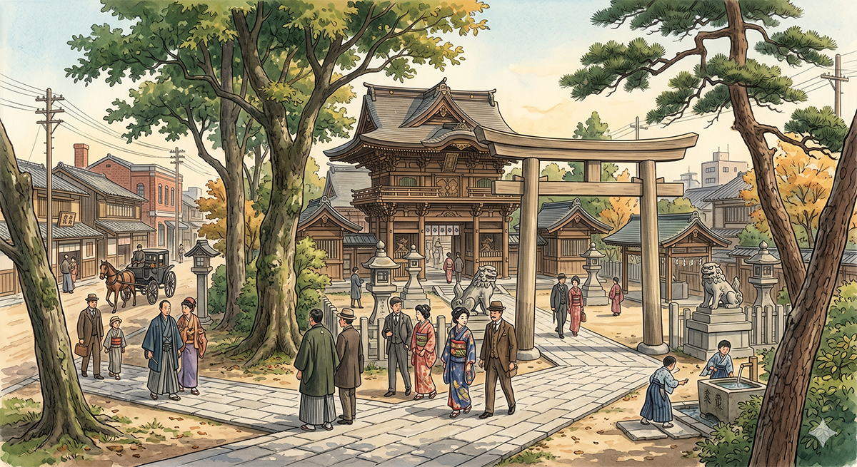 坐摩神社