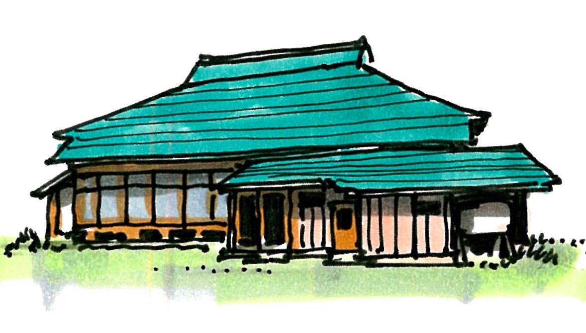 CHUMON-ZUKURI Farmhouse in HODOKUBO