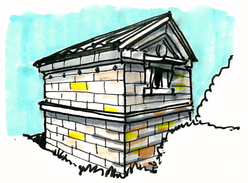 Stone Storehouse in KUROSAWA