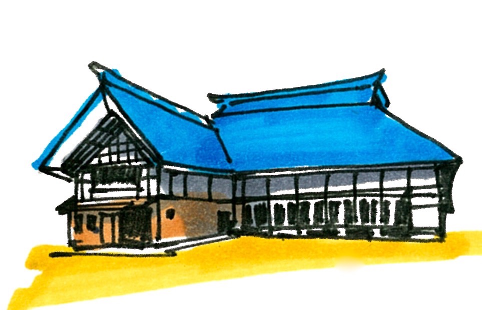 CHUMON-ZUKURI Farmhouse in AZA