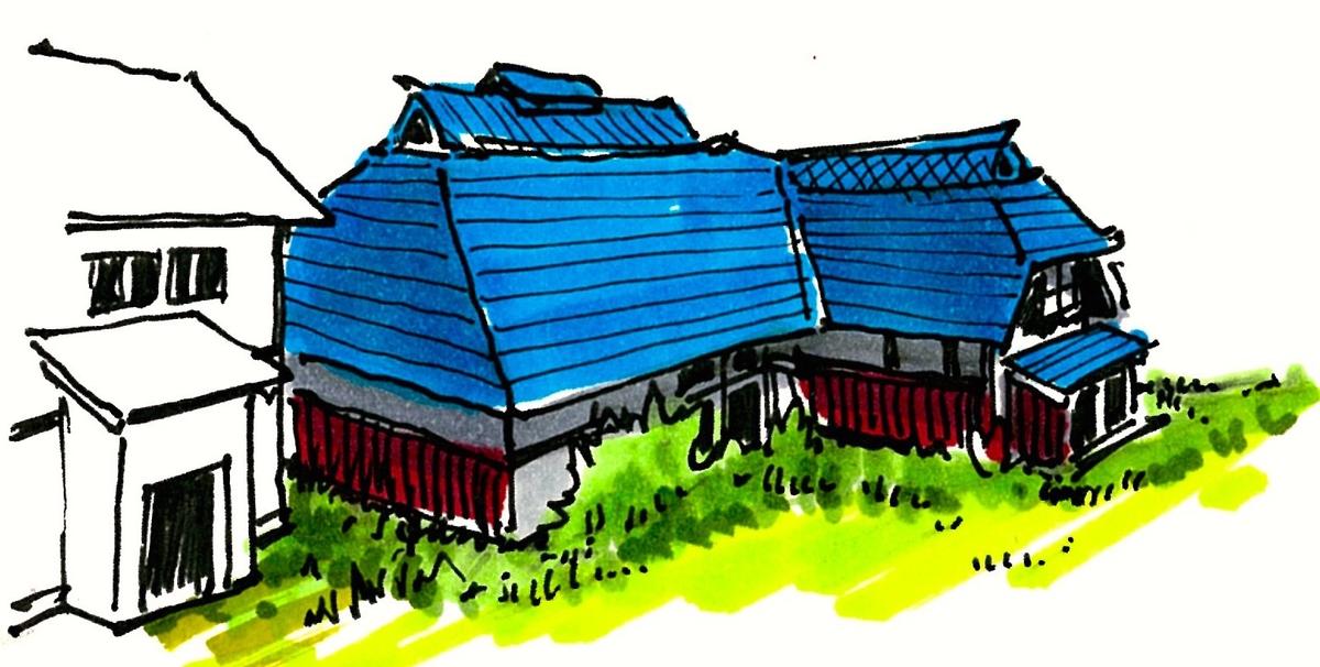 CHUMON-ZUKURI Farmhouse in AOSAKA