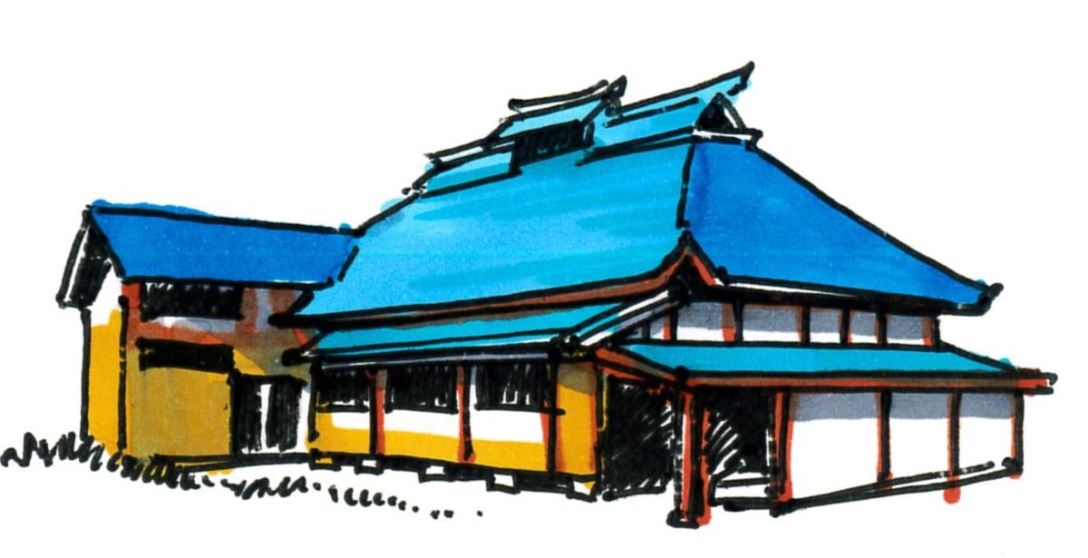 CHUMON-ZUKURI Farmhouse in KAMINOJIRI