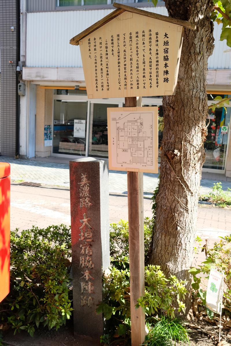 美濃路大垣宿脇本陣跡