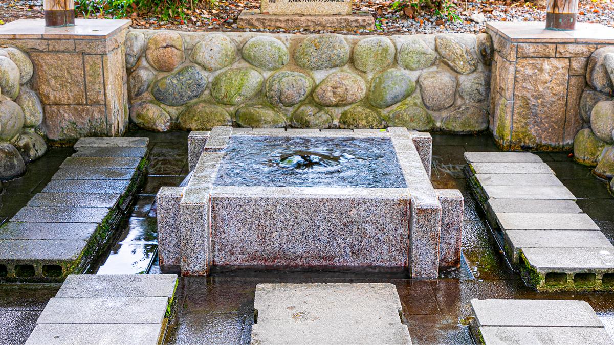 大垣の湧水