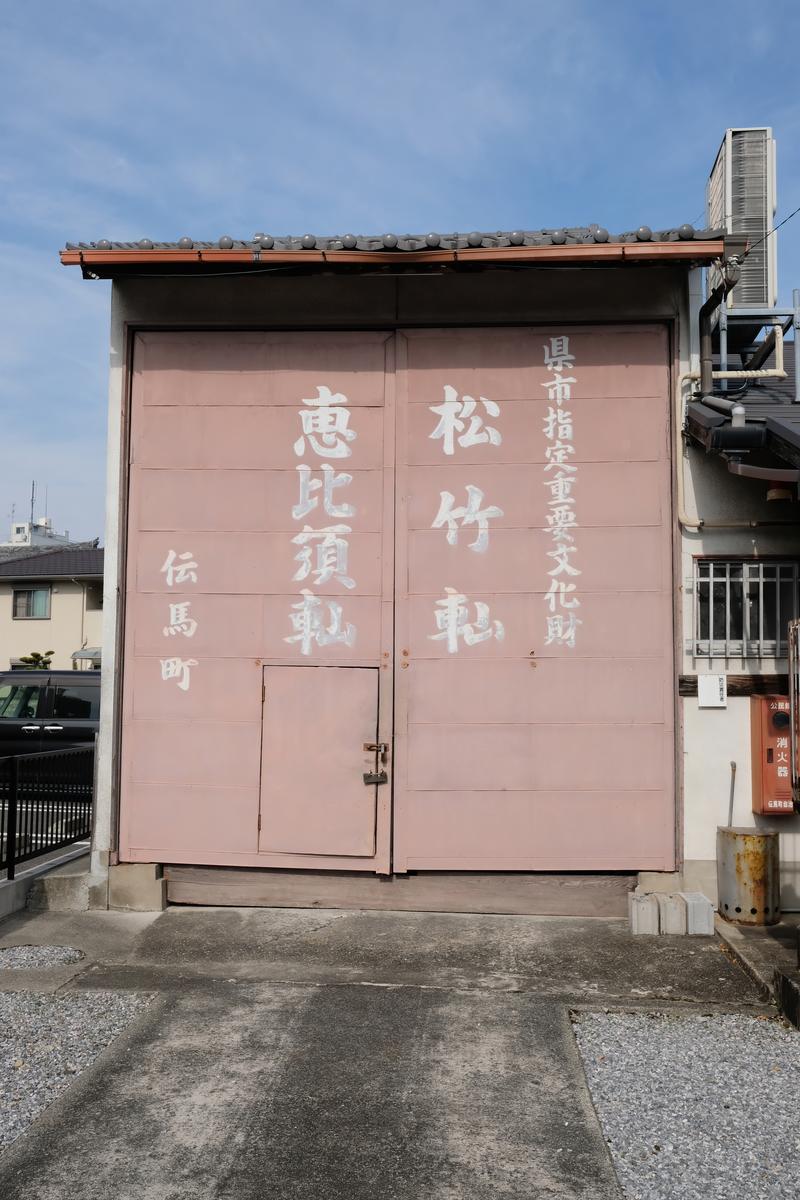 松竹軕・恵比須軕 軕蔵