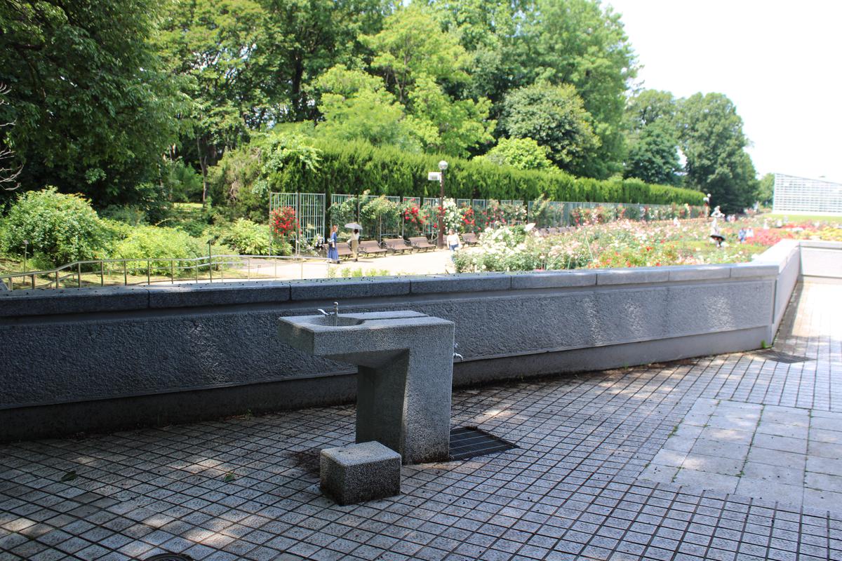 水栓（ばら園テラス）