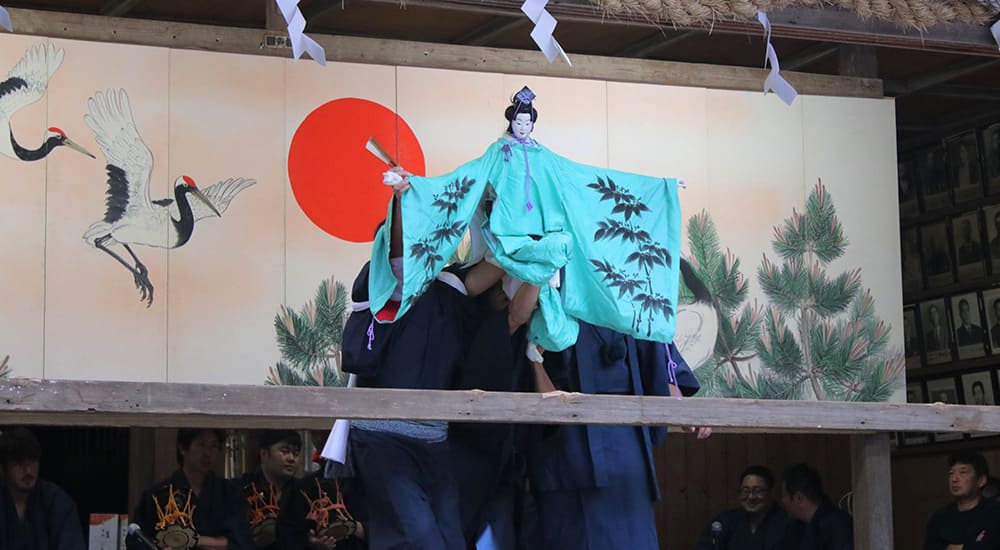 佐波神社 式三番叟