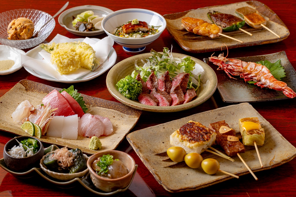 ぎをん竹茂(鉄板串焼き)